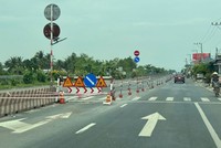 Một đoạn Quốc lộ 1 qua Cần Thơ. Ảnh: Phương Anh.