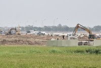 Giá đất vùng ven Hà Nội tăng mạnh do quá trình đô thị hoá và phát triển hạ tầng. Ảnh: Thanh Vũ. 