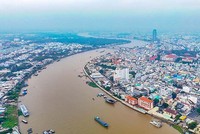 TP. Cần Thơ đặt mục tiêu đến năm 2050 trở thành đô thị sông - biển hiện đại đặc sắc của Đông Nam Á. Ảnh: Nguyễn Thanh Liêm