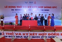 Licogi 16 và các đối tác ký kết hợp đồng EPC dự án hơn 1.220 tỷ đồng