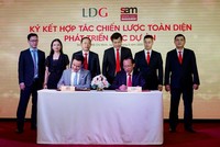 LDG hợp tác toàn diện với quỹ đầu tư S.A.M, công bố 5 dự án chiến lược