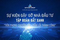 Tập đoàn Đất Xanh (DXG) tổ chức sự kiện gặp gỡ nhà đầu tư quý I/2022