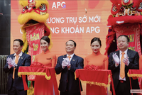 Chứng khoán APG khai trương trụ sở mới, lên kế hoạch tăng vốn mạnh
