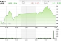 Phiên cuối tuần: Sóng "ngầm" ngân hàng, bảo hiểm