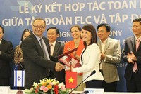 Đại diện của FLC và YAO tại lễ ký kết