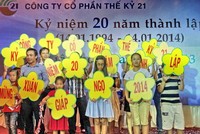 Năm 2013, C21 lãi gộp trên 59 tỷ đồng