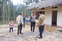 Văn phòng của Ban Quản lý dự án nay chỉ còn phế tích