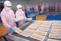 Năm 2013, thủy sản là ngành có tốc độ tăng trưởng CAGR cao nhất (trên 65,1%)