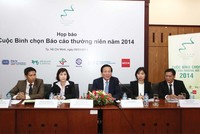 Khởi động chấm sơ khảo Bình chọn báo cáo thường niên năm 2014