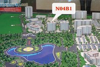 Theo quy hoạch, N04B1 và N04B2 cách nhau tối thiểu khoảng 10 m