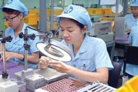 Năm 2013, xuất khẩu các mặt hàng điện tử và linh kiện điện tử của Việt Nam tăng 35% so với năm 2012