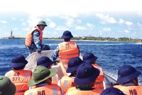 Với cánh nhà báo, Trường Sa mang lại những cảm xúc mới lạ và thật đặc biệt