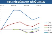 6 tháng, quỹ mở VFB và VF1 tăng mạnh nhất