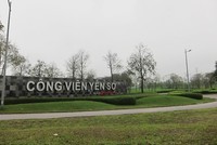 Dừng triển khai khu B Công viên Yên Sở