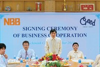 Lễ ký kết Hợp đồng hợp tác kinh doanh giữa CTCP Đầu tư Năm Bảy Bảy (NBB)  và Công ty Creed Asia Invesment (Creed)