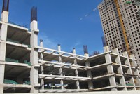 Sau gần 4 năm triển khai, đến nay, Dự án Hà Nội Times Tower mới xây đến tầng 5
