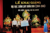 MB trao học bổng cho sinh viên Học viện Ngân hàng
