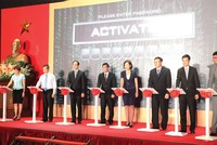 Lãnh đạo Bộ Tài chính, NHNN cùng các đơn vị liên quan cùng bấm nút, khai trương hệ thống       giao dịch trái phiếu chính phủ phiên bản 3