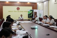 Ông Đỗ Thông, Phó chủ tịch Thường trực UBND tỉnh Quảng Ninh tại cuộc họp ngày 29/9
Ảnh: quangninh.gov.vn