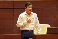 Bộ trưởng Bộ Kế hoạch và Đầu tư Bùi Quang Vinh nói về những điểm mới của Luật Đầu tư sửa đổi. Ảnh: Đức Thanh