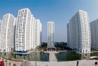 Thương hiệu Vinhomes đang đặt dấu ấn mạnh mẽ tại cả Hà Nội và TP. HCM trong dòng bất động sản cao cấp (ảnh:  Khu đô thị Times City tại Hà Nội) - Ảnh: Hoài Nam