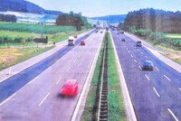 Phối cảnh đường cao tốc Đà Nẵng - Quảng Ngãi