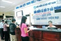 Năm 2015, Bảo hiểm xã hội Việt Nam dự toán thu 233.665 tỷ đồng. Ảnh: dddn.com.vn