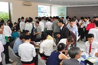 Các đợt mở bán của Hưng Thịnh, Novaland, hay Him Lam thời gian qua luôn thu hút rất nhiều khách hàng - Ảnh: Tăng Triển