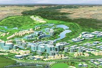 Phối cảnh Dự án Phát triển cơ sở hạ tầng Khu Công nghệ cao Hòa Lạc