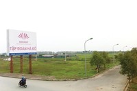 Dự án Khu đô thị mới An Khánh - An Thượng ít được Hà Đô nhắc đến trong các báo cáo thành tích. Ảnh: Hà Quang