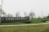 Điều chỉnh quy hoạch chi tiết Công viên Yên Sở