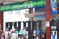 Một điểm bán xăng sinh học E5. Ảnh minh họa. Nguồn: Internet