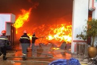 Hiện trường một vụ hỏa hoạn. Ảnh minh họa: Mạnh Tú/TTXVN