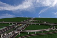 Thiết kế tổng thể nút giao cầu Thanh Trì - Quốc lộ 5