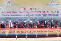 Lễ khởi công dự án Nhà máy Nhiệt điện Na Dương 2