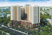 Hoàng Quân cất nóc Dự án HQC Hóc Môn