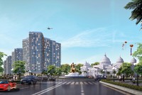 Phối cảnh một góc Khu đô thị du lịch biển Phan Thiết