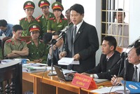 Luật sư Trần Minh Hải trong vai trò người bảo vệ quyền lợi của đương sự tại “Đại án nghìn tỷ Tây Nguyên”	Ảnh: Trần Huy