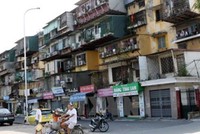 Khu tập thể G6A Thành Công. Ảnh: TTXVN