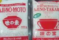 2 nhãn hàng của Ajinomoto và Công ty Hà Trung Hậu