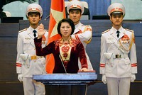 Chủ tịch Quốc hội Nguyễn Thị Kim Ngân tuyên thệ nhậm chức