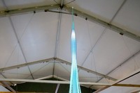 Mô hình tòa tháp mới được giới thiệu tại Dubai, UAE ngày 10/4. Nguồn: AFP/TTXVN