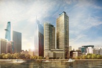 Khung cảnh công trường Mê Linh 3 năm tới