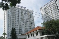 Hàng trăm hộ dân Dự án Harmona bàng hoàng khi hay tin sắp bị BIDV siết nợ dự án. Ảnh: Tăng Triển