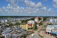 Một góc trung tâm huyện Năm Căn, Cà Mau