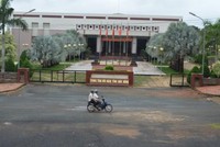 Nhiều sai phạm ở dự án Trung tâm hội nghị tỉnh Đắk Nông. Ảnh: nld.com.vn