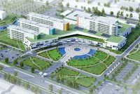 Phối cảnh Dự án Bệnh viện Bạch Mai cơ sở 2