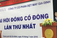 Rắc rối đại hội lần đầu của Dệt may Gia Định