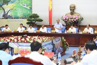 Thủ tướng Nguyễn Xuân Phúc phát biểu khai mạc Hội nghị. (Ảnh: VGP/Quang Hiếu)