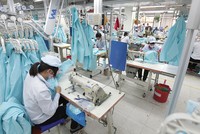 Vinatex: Báo cáo tài chính bán niên bị kiểm toán ngoại trừ